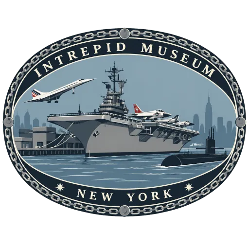 Intrepid Museum travel stamp
