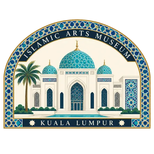 Islamic Arts Museum Malaysia travel stamp