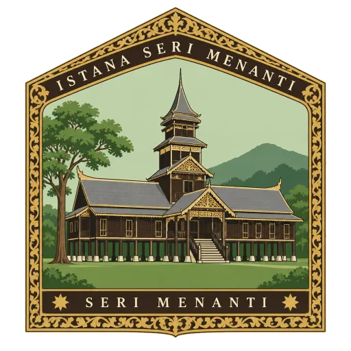 Istana Seri Menanti travel stamp