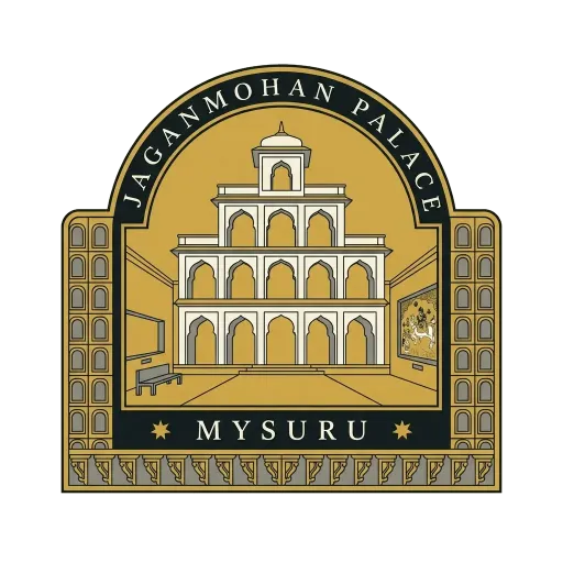 Jaganmohan Palace travel stamp