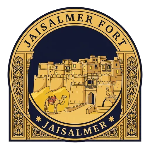 Jaisalmer Fort travel stamp