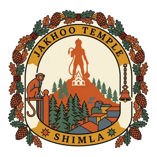 Jakhoo Temple travel stamp