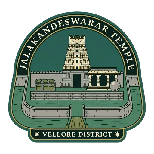 Jalakandeswarar Temple travel stamp