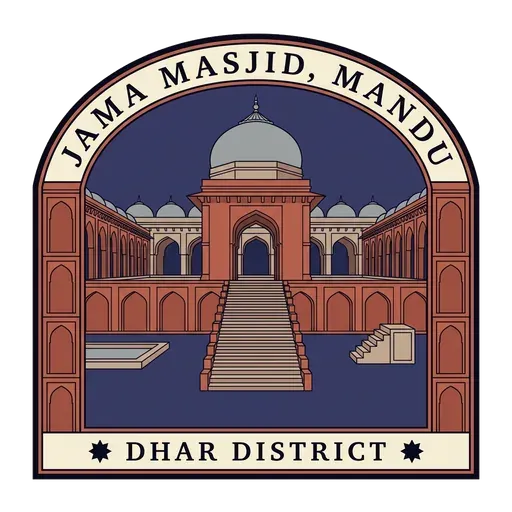 Jama Masjid, Mandu travel stamp