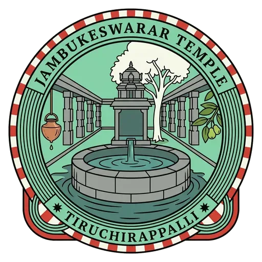 Jambukeswarar Temple travel stamp