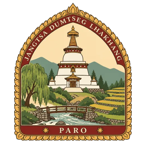 Jangtsa Dumtseg Lhakhang travel stamp