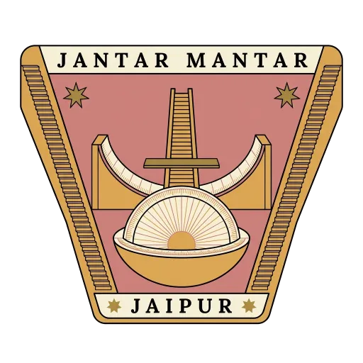 Jantar Mantar travel stamp
