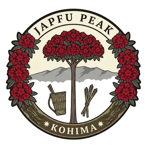 Japfu Peak travel stamp