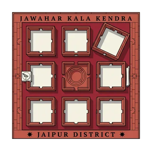 Jawahar Kala Kendra travel stamp