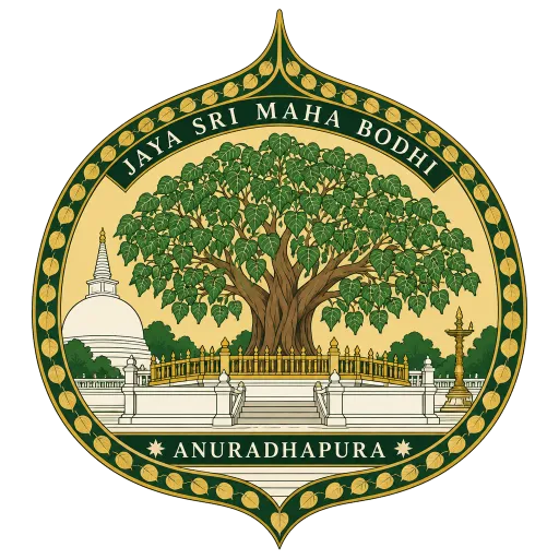 Jaya Sri Maha Bodhi travel stamp