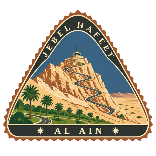 Jebel Hafeet travel stamp