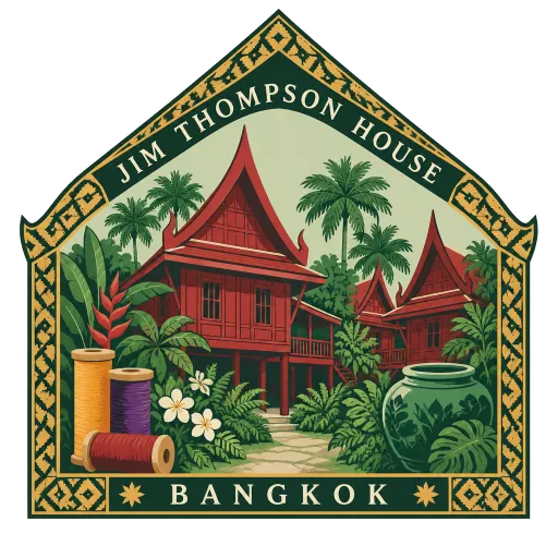 Jim Thompson House travel stamp