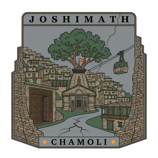 Joshimath travel stamp