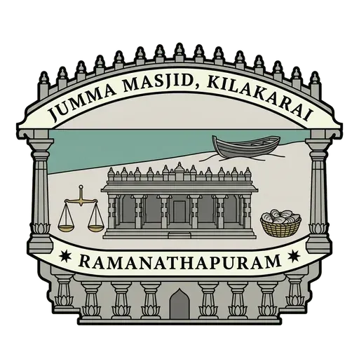 Jumma Masjid, Kilakarai travel stamp