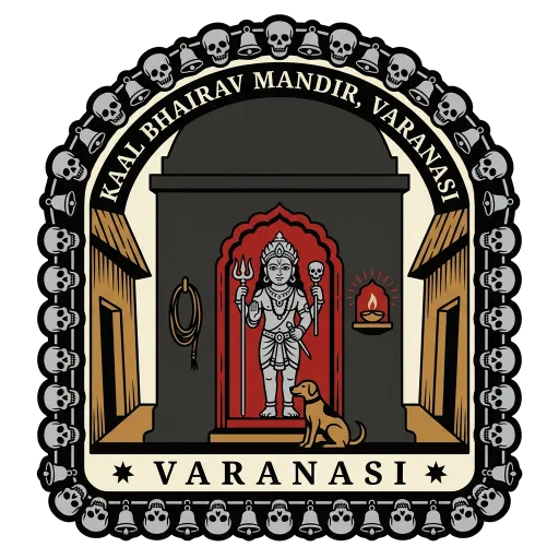 Kaal Bhairav Mandir, Varanasi travel stamp