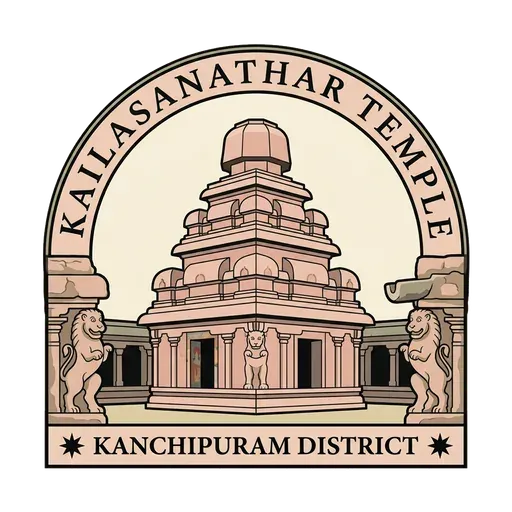 Kailasanathar Temple travel stamp