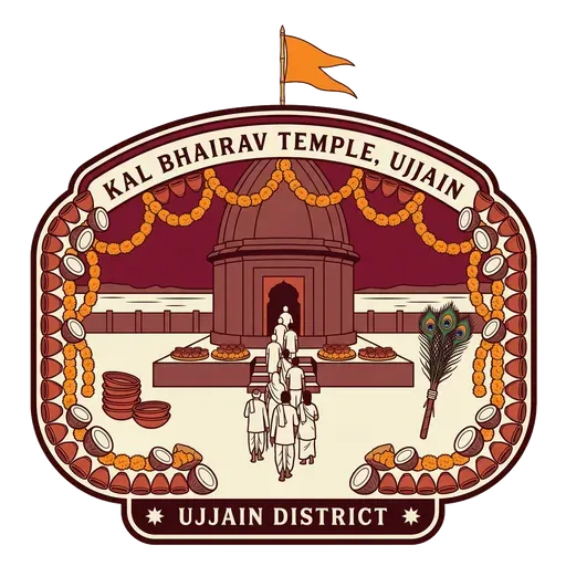 Kal Bhairav Temple, Ujjain travel stamp