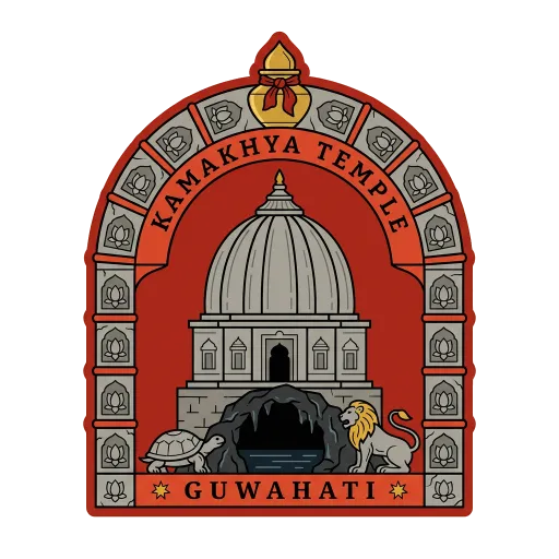 Kamakhya Temple travel stamp