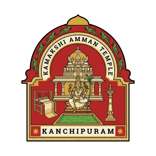 Kamakshi Amman Temple travel stamp
