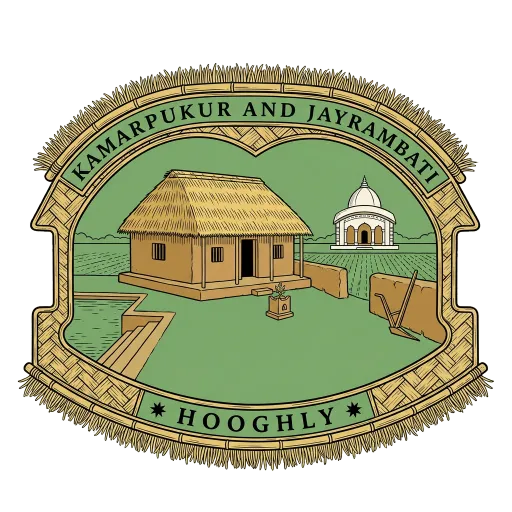 Kamarpukur and Jayrambati travel stamp