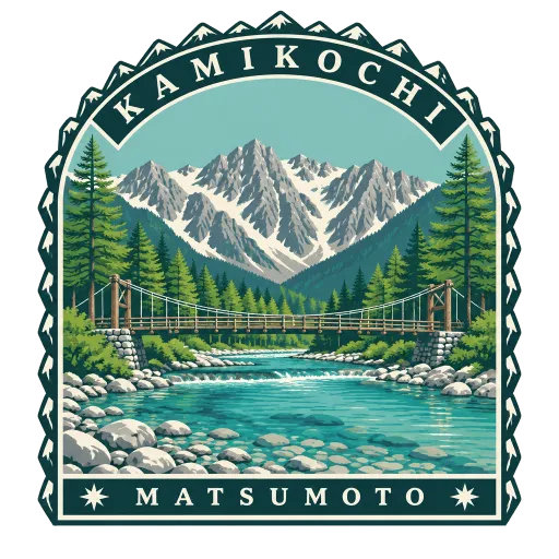 Kamikochi travel stamp