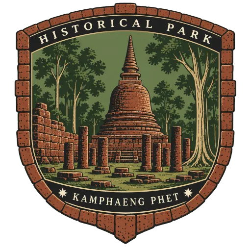Kamphaeng Phet Historical Park travel stamp