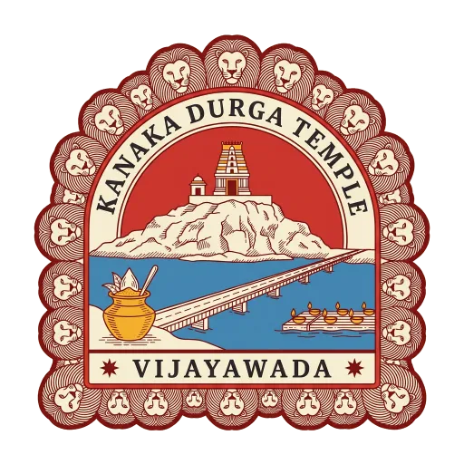 Kanaka Durga Temple travel stamp