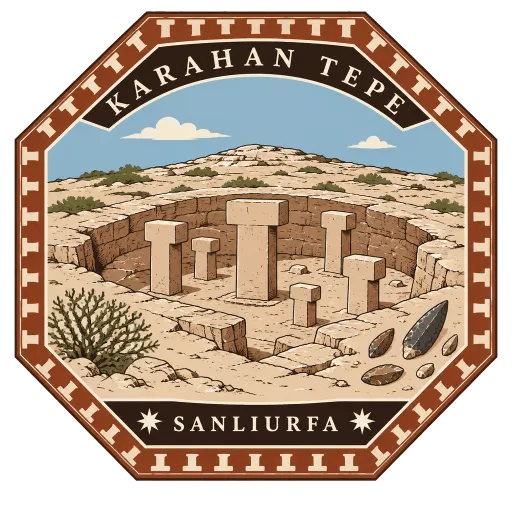Karahan Tepe travel stamp