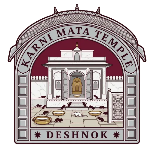 Karni Mata Temple travel stamp