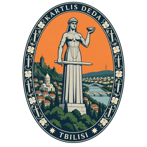 Kartlis Deda travel stamp