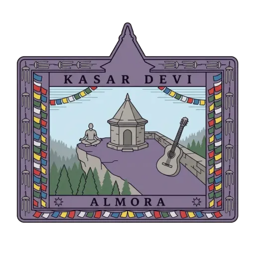 Kasar Devi travel stamp