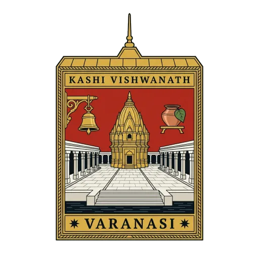 Kashi Vishwanath travel stamp