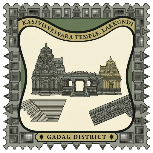 Kasivisvesvara Temple, Lakkundi travel stamp