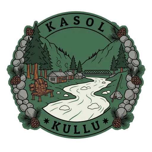 Kasol travel stamp