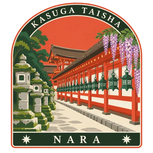 Kasuga Taisha travel stamp