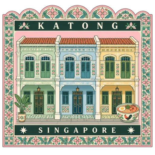 Katong travel stamp