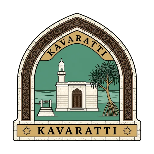 Kavaratti travel stamp