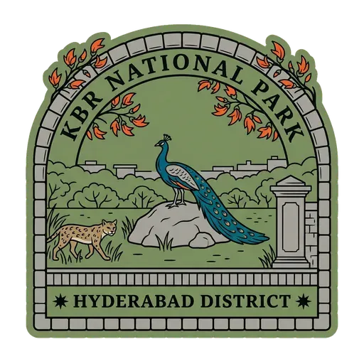 KBR National Park travel stamp