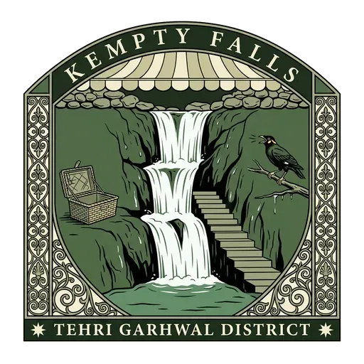 Kempty Falls travel stamp