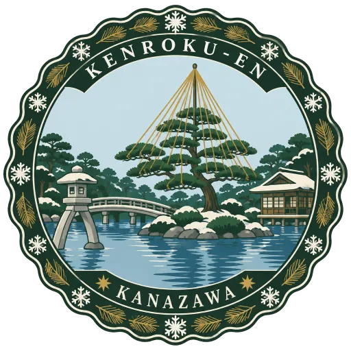 Kenroku-en travel stamp