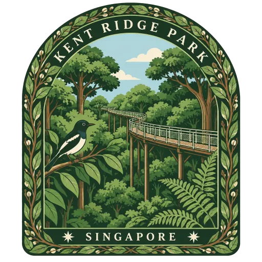 Kent Ridge Park travel stamp