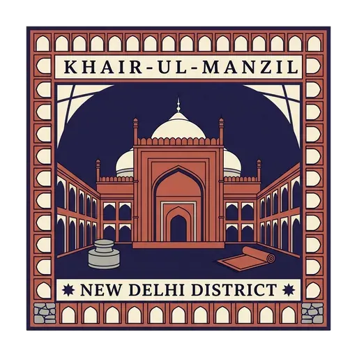 Khair-ul-Manzil travel stamp