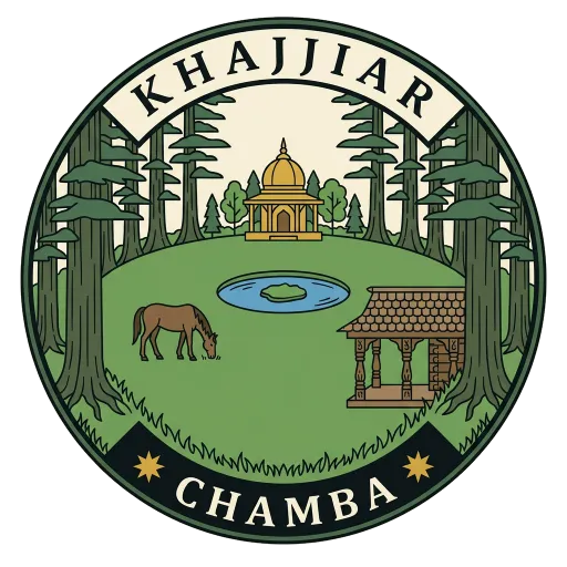 Khajjiar travel stamp