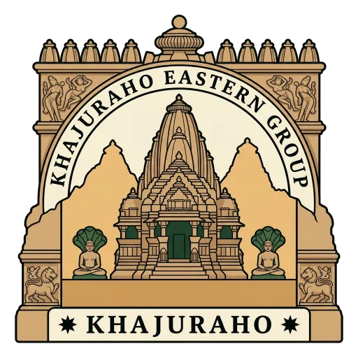 Khajuraho Eastern Group travel stamp