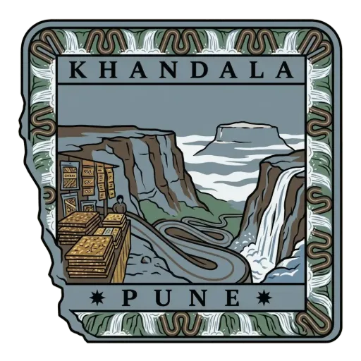 Khandala travel stamp