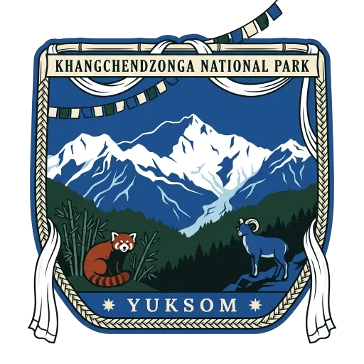 Khangchendzonga National Park travel stamp