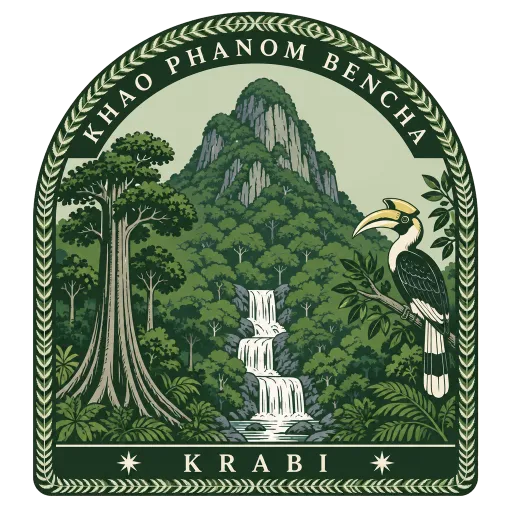 Khao Phanom Bencha National Park travel stamp