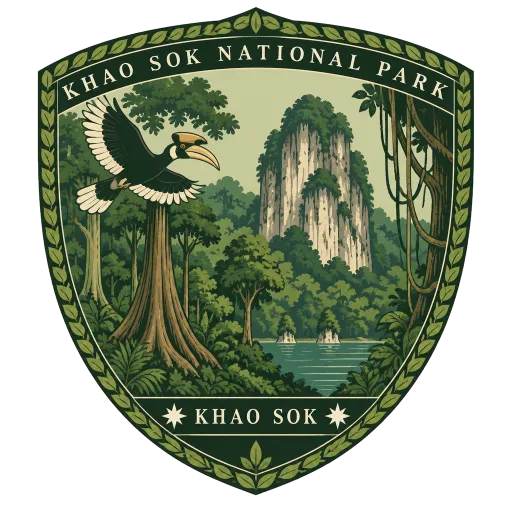 Khao Sok National Park travel stamp