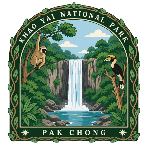 Khao Yai National Park travel stamp