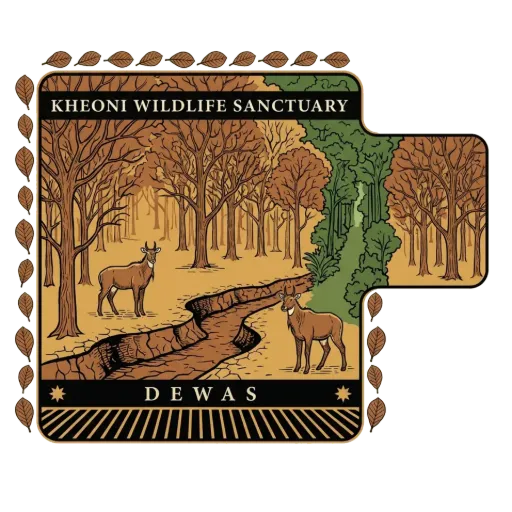 Kheoni Wildlife Sanctuary travel stamp